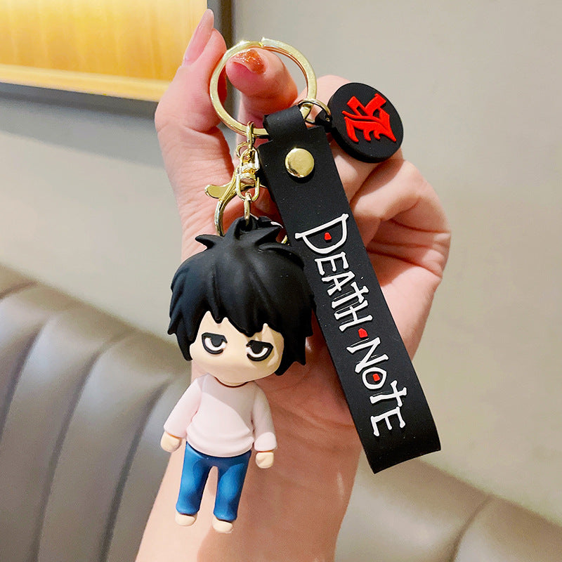 PVC death diary doll keychain MIC-MLZ009