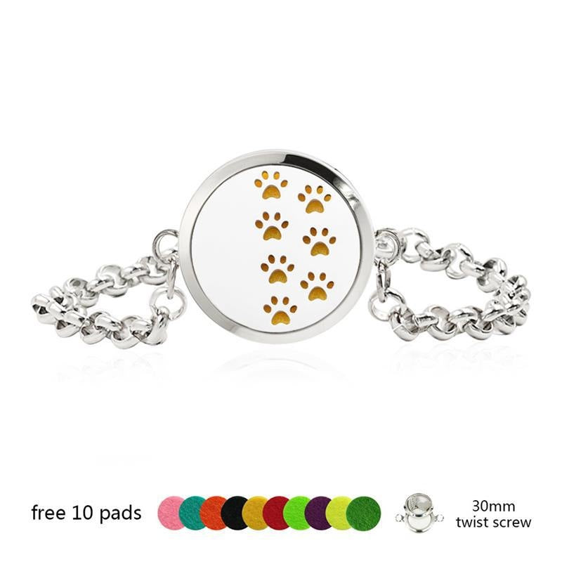 Bracelet Stainless steel aromatherapy cartoon bracelet AOXI002