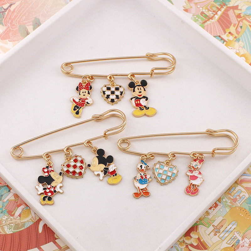 Alloy cute cartoon anime brooch (Minimo de compra 2) MYA--LiY033