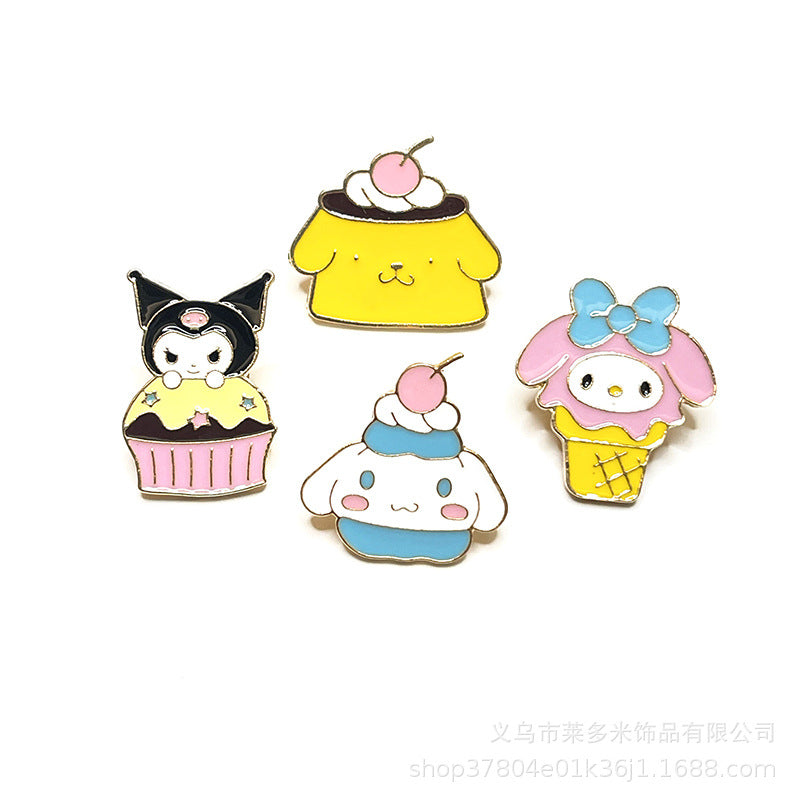 Alloy cartoon cute brooch (Minimo de compra 2) MIC-LDM0181