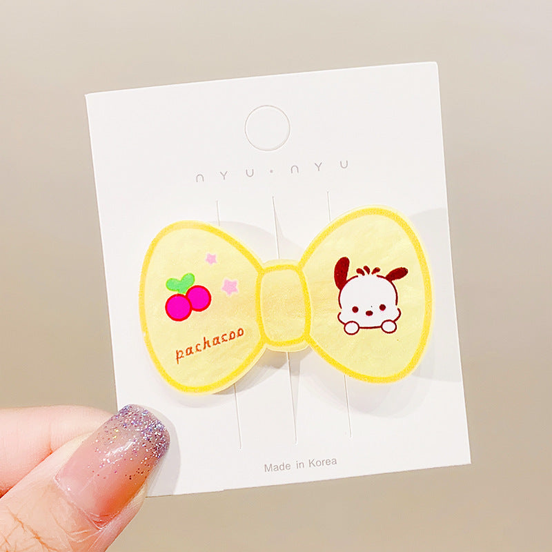 Plastic cartoon cute hair clip (Minimo de Compra 2)  MYA-YingZ002