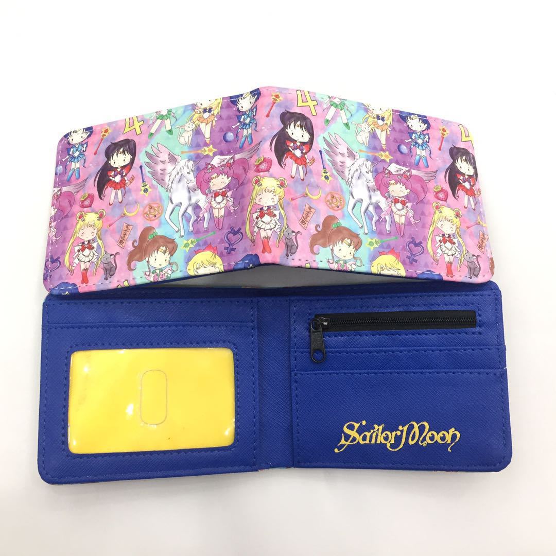 PU cartoon anime short zipper wallet MIC-ChangY005