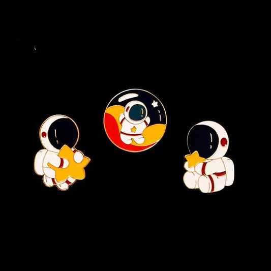 Alloy astronaut brooch (Minimo de compra 6) MIC-ShengM010