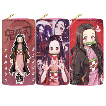 PU handsome anime long wallet (Minimo de compra 3) MIC-JiR016