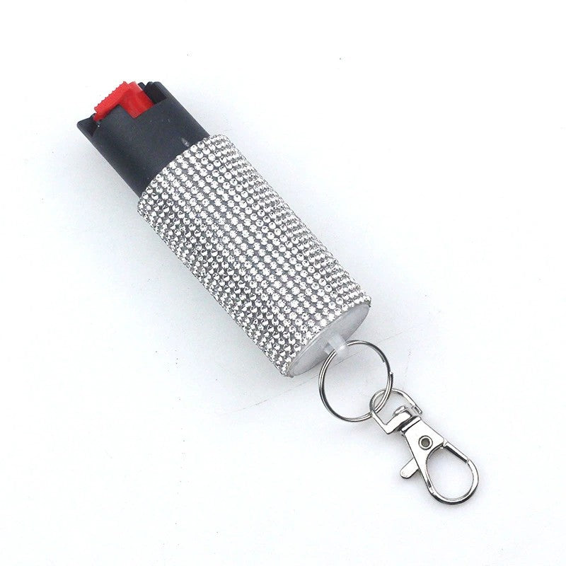 alloy PU anti wolf keychain CanW019