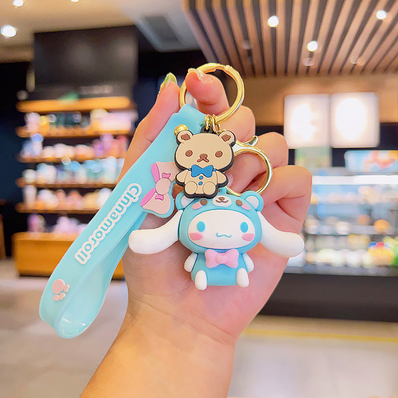 Keychains PVC Alloy Animation Cartoon Cute(S) Minimo de compra 2 MIC-YDao058