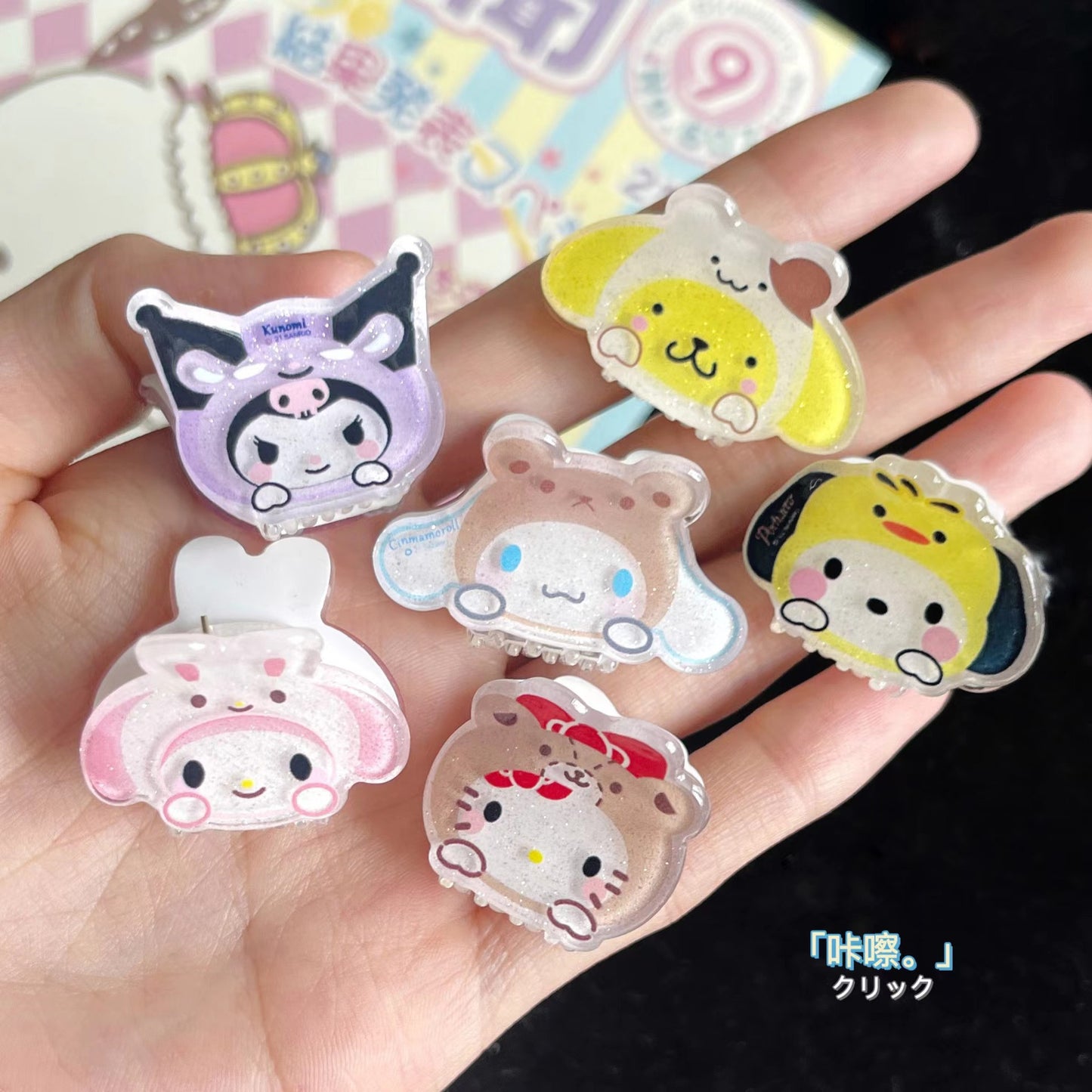 Plastic cartoon anime series hair clip MIC-GaJ001