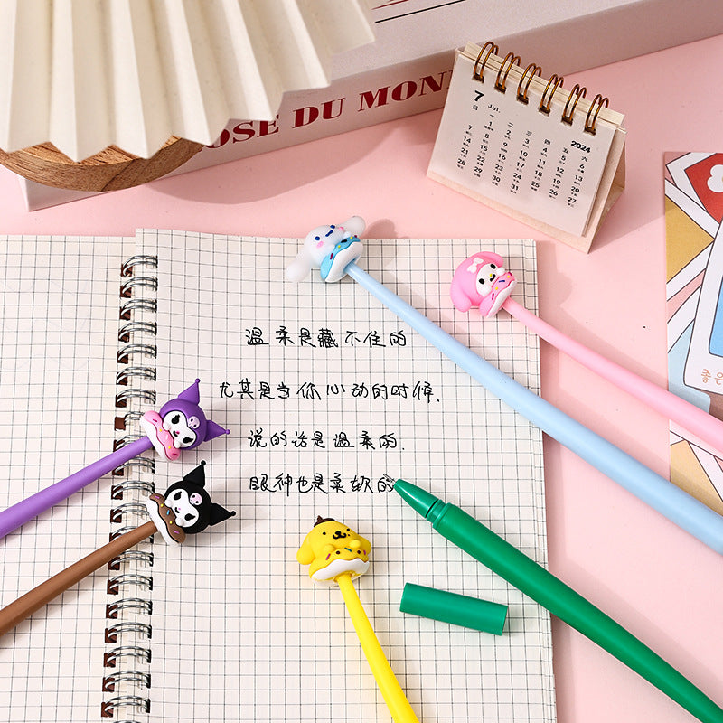 Plastic lovely animation neutral pen 48PCS MIC-YJN003