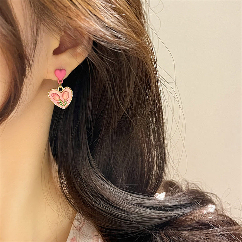 New alloy trendy earrings MIC-TTSP002