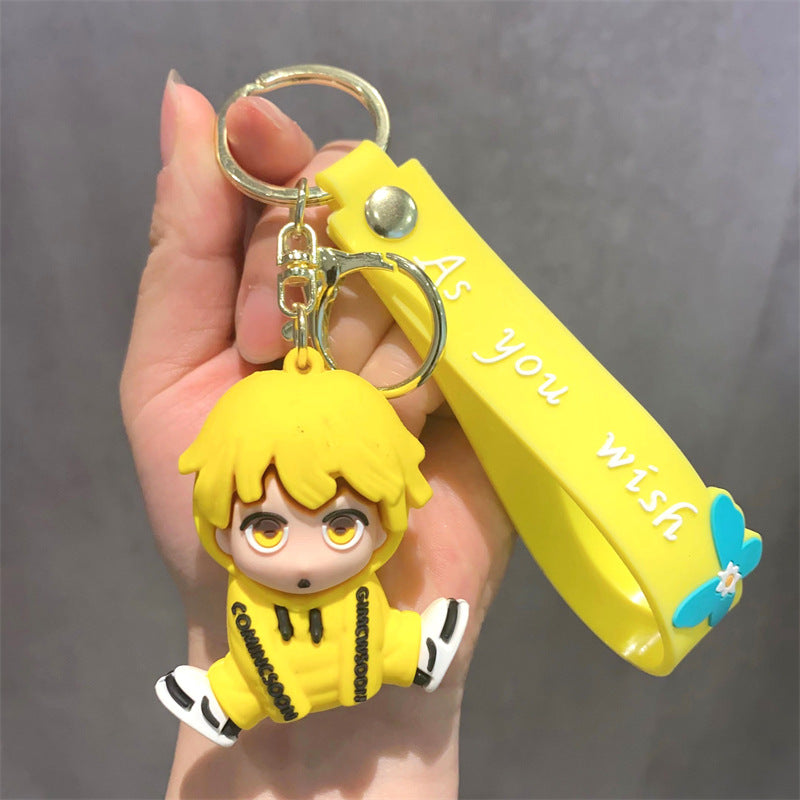 PVC3D three-dimensional exquisite keychain (Minimo de Compra 3) MIC-LangD004