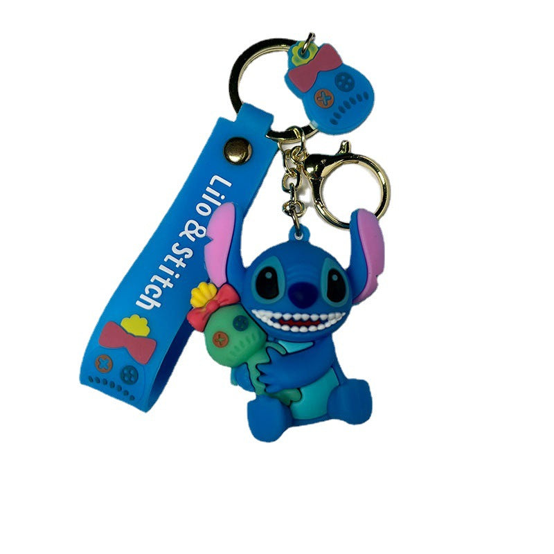 PVC cute animation keychain MIC-MIAOY030