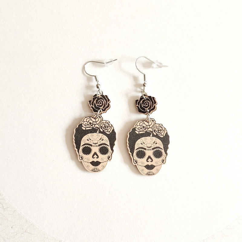 Cute Cartoon Acrylic earrings MIC-XueP011