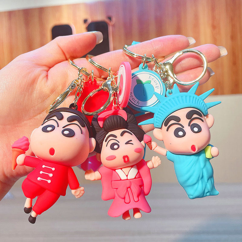 PVC cartoon doll keychain MIC-JinG020