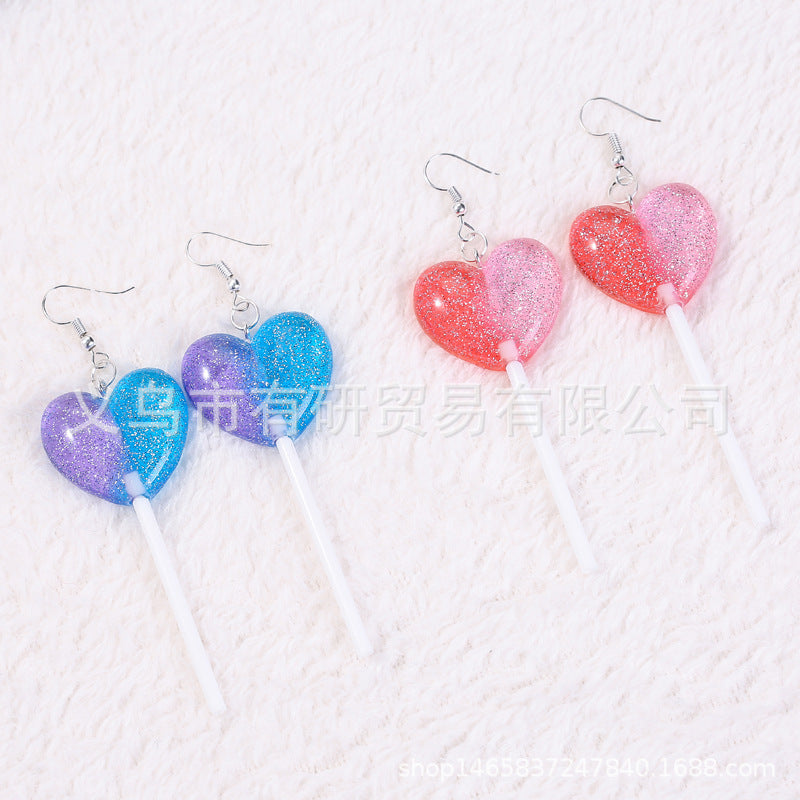 Resin simulated food earrings (Minimo de Compra 2) MIC-YouY016