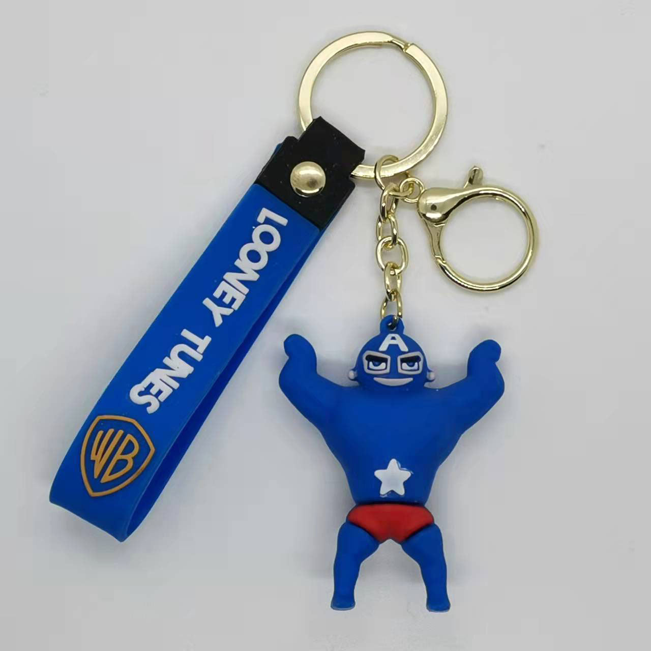 PVC new muscular cartoon keychain (Minimo de compra 2）MIC-JuS008