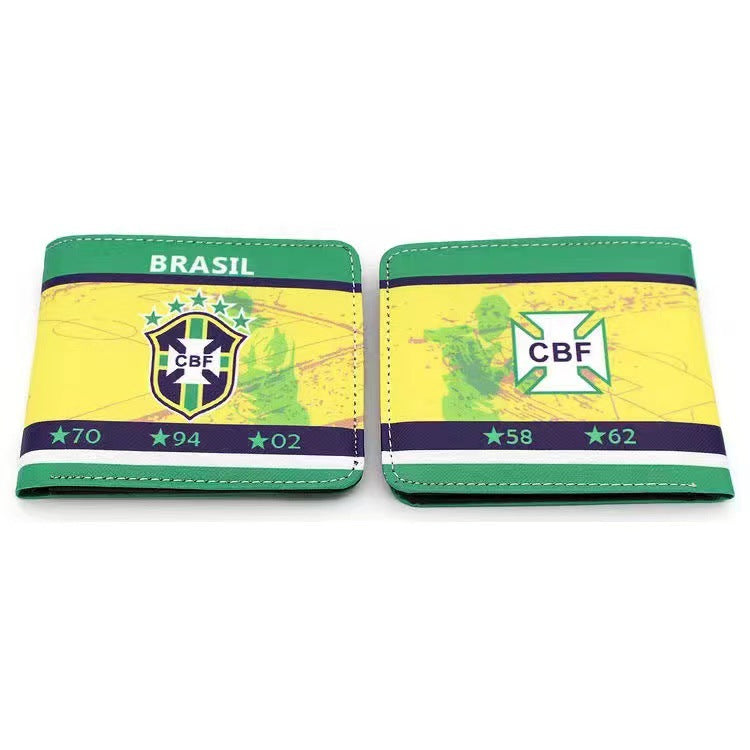 Wallet PU Leather Football Club National Team Wallet Argentina Chelsea JBH003