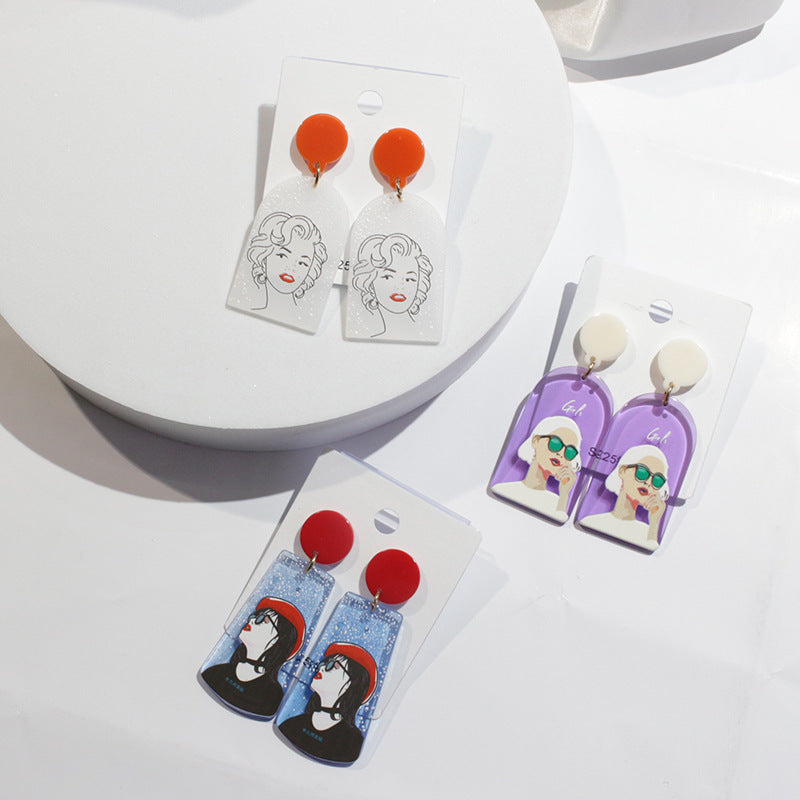 2023 Cute Cartoon earrings Minimo de Compra 2) MIC-PingH003