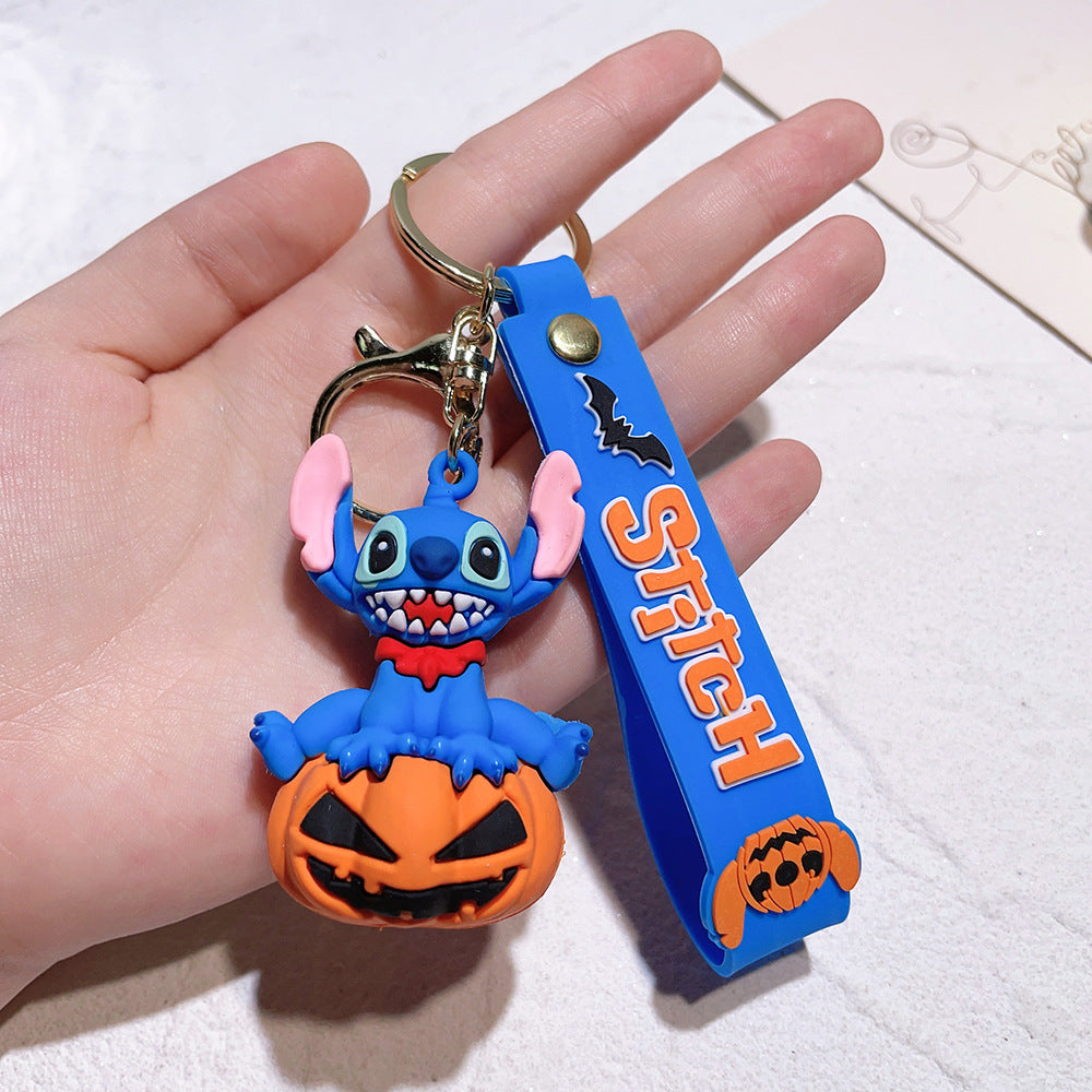 PVC Halloween cartoon doll keychain MIC-QiChao008