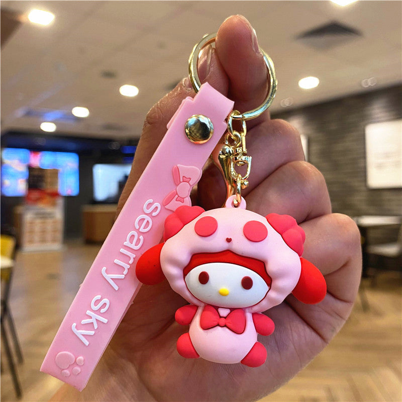 PVC new handmade Japanese cartoon keychain MIC-YiM001