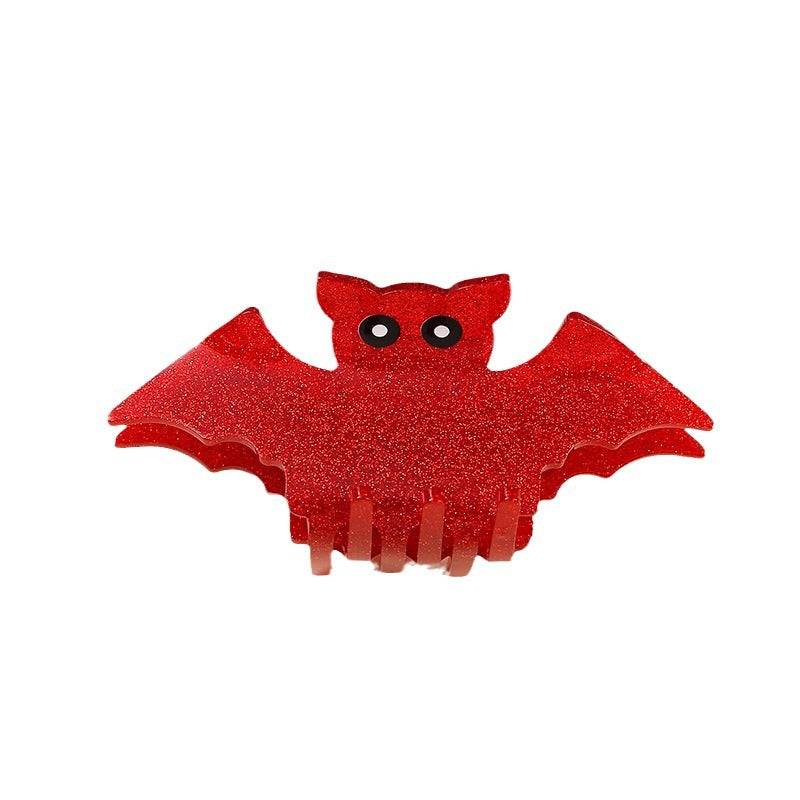 Plastic Halloween Bat Funny Hair Clip (Minimo de Compra 2) MIC-SanE003