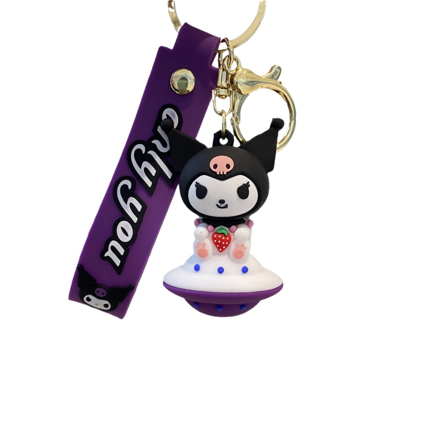 PVC cartoon cute pet cute keychain MYA-PengY046