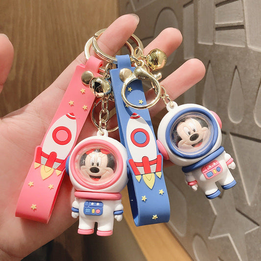 Cartoon Doll PVC Silicone Alloy Keychain (F) FeiRun014