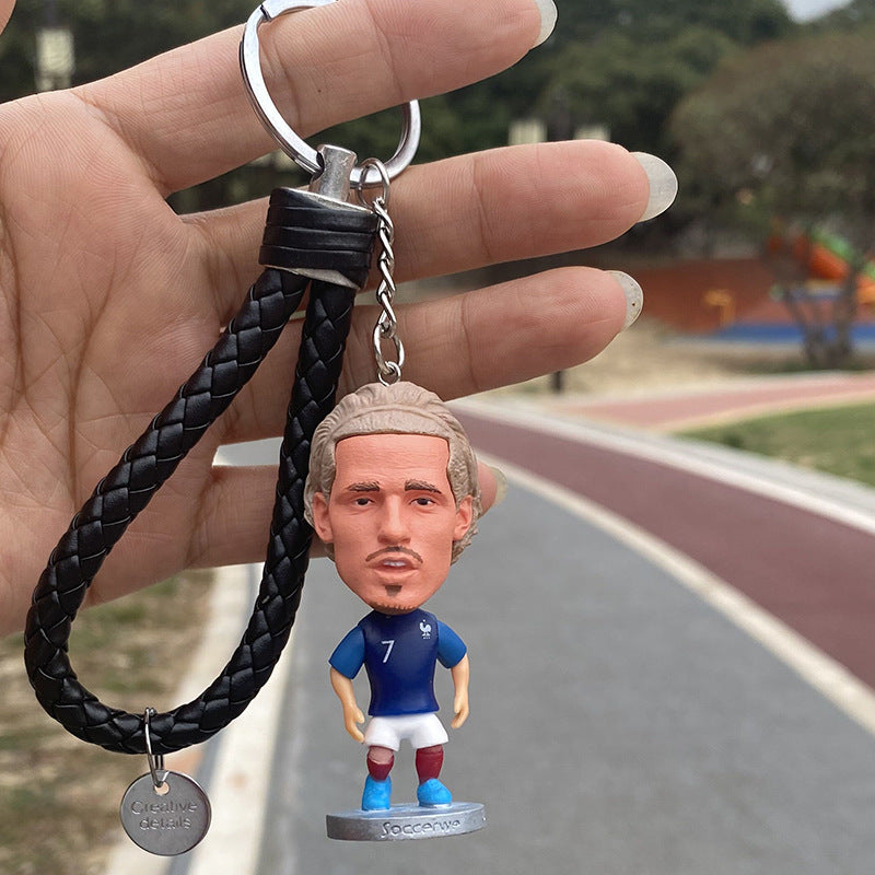 PVC cute football keychain MIC-FeiX001