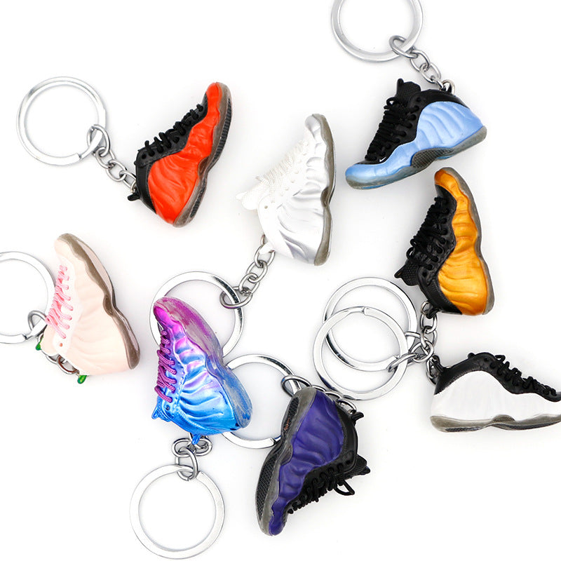 keychain 3D three-dimensional sneakers toy jewelry pendant (F) MIC-QLP033