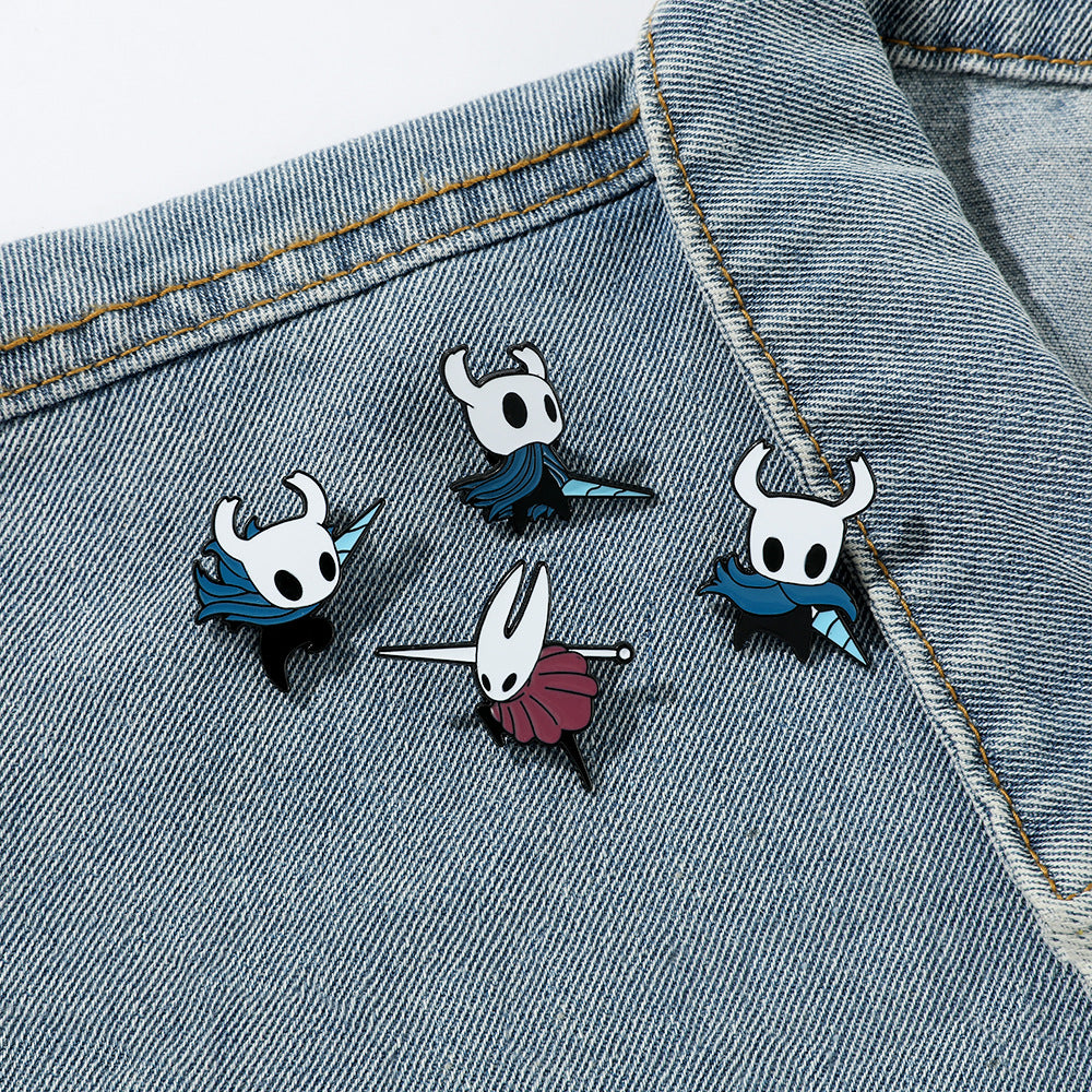 Alloy hollow knight brooch (Minimo de Compra 2) MIC-ZhuoL030