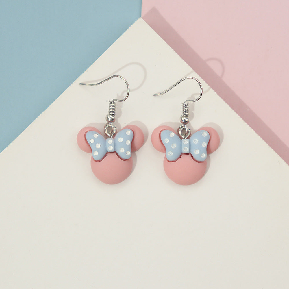 Cute mouse earrings US-NiQ011