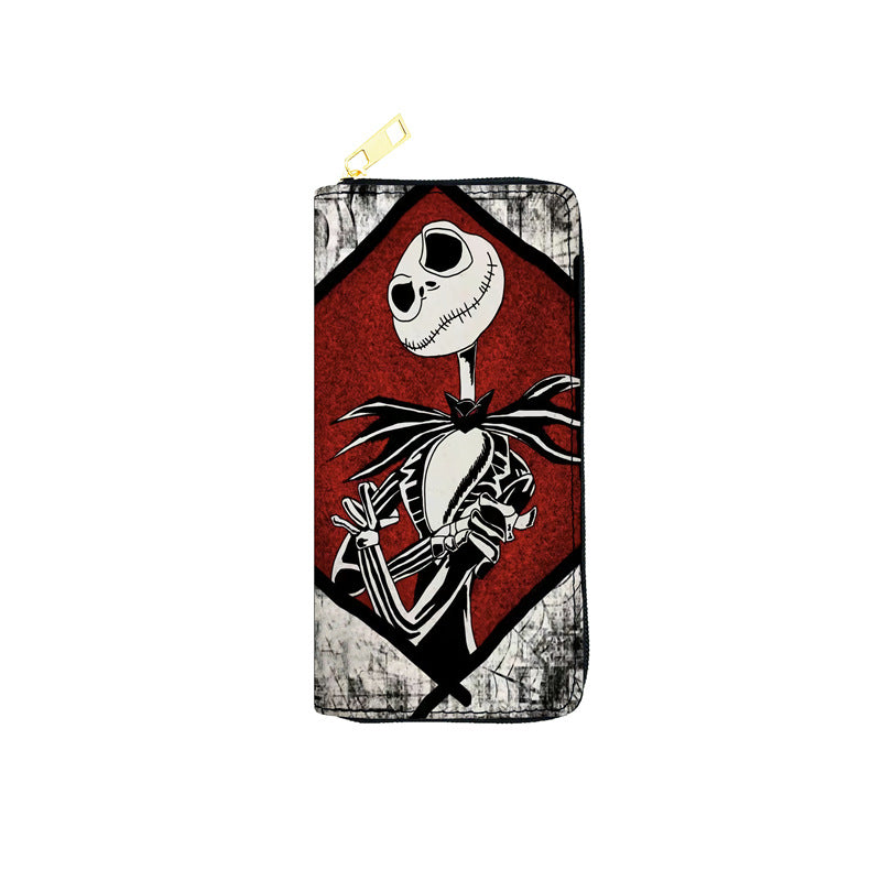 PU Christmas Horror Night Wallet (Minimo de compra 3) MYA-JiR052