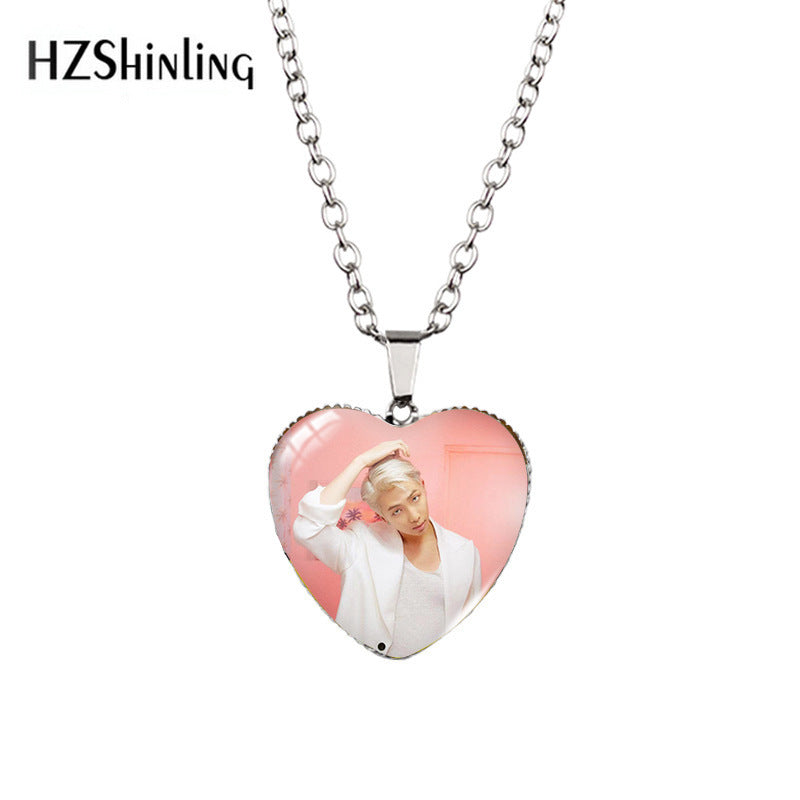 Alloy Time Gem Simple Necklace MYA-XiangL025