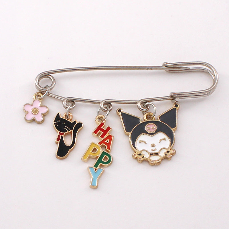 Alloy cartoon animal brooch (Minimo de compra 2) MIC-LiY017