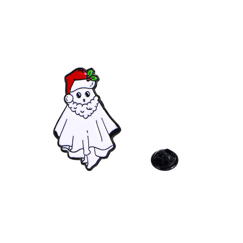 Alloy Christmas series cartoon brooch (Minimo de Compra 5) MIC-YiN019