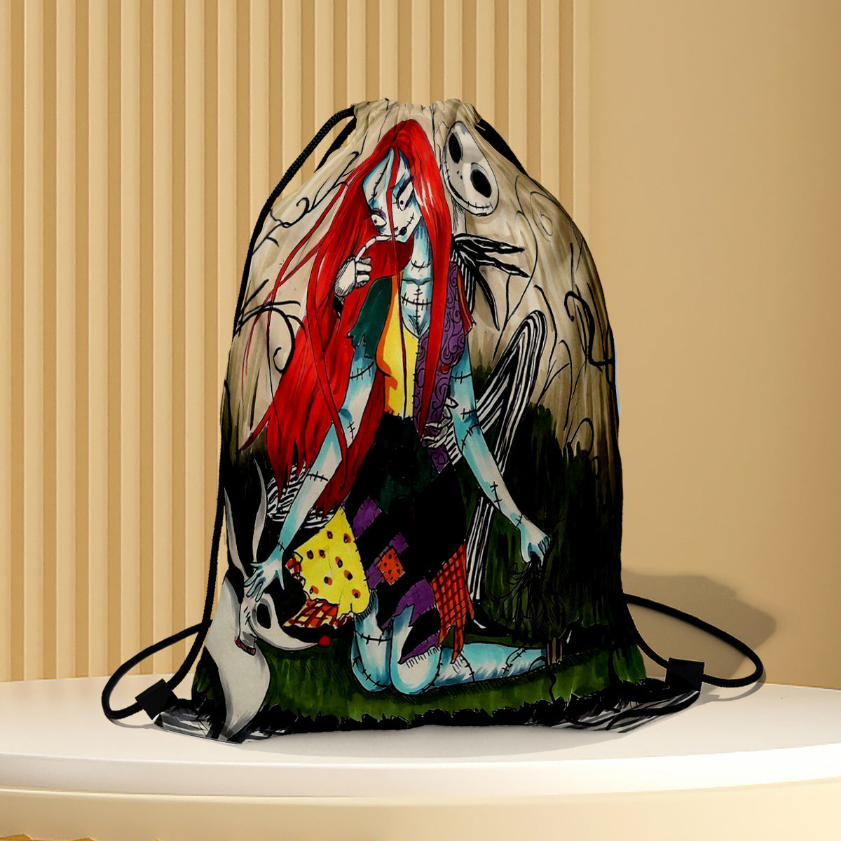 Polyester Halloween drawstring backpack (Minimo de Compra 2) MYA-QB006