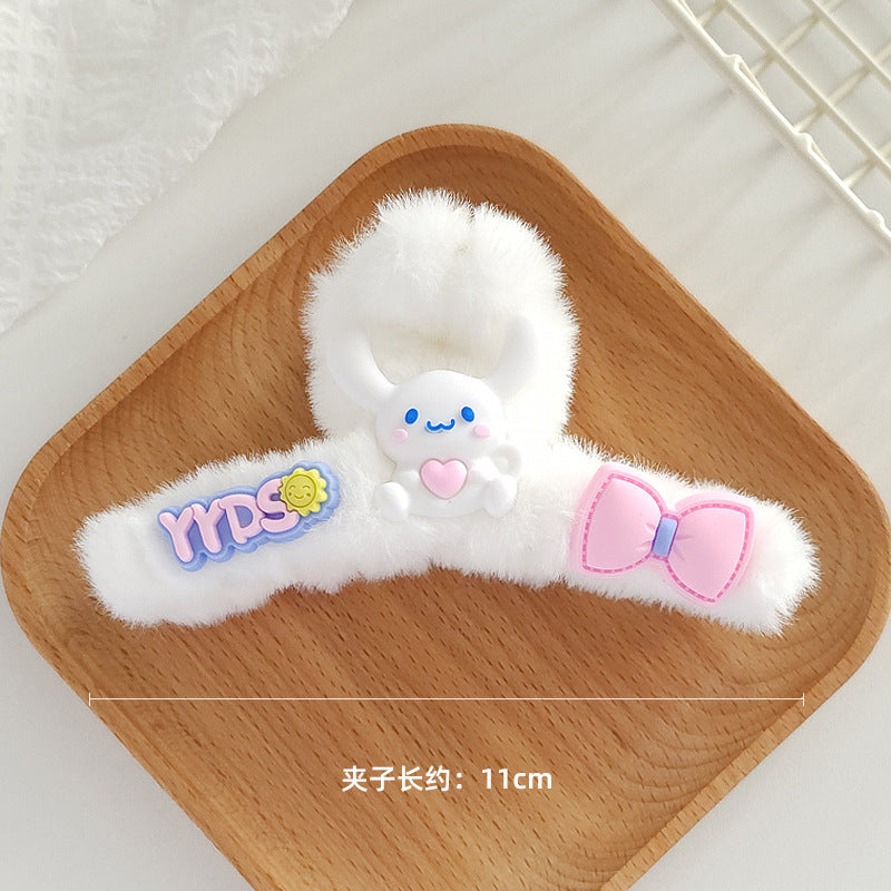 Plush cartoon cute hair clip MYA-WoD005