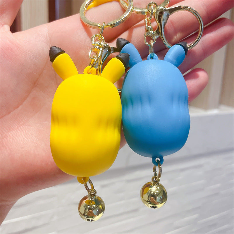 resin lovely sleep keychain MIC-HongY004