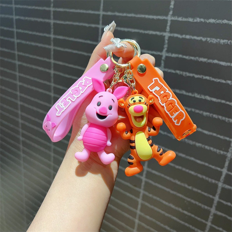 PVC cute cartoon keychain MIC-JinB032