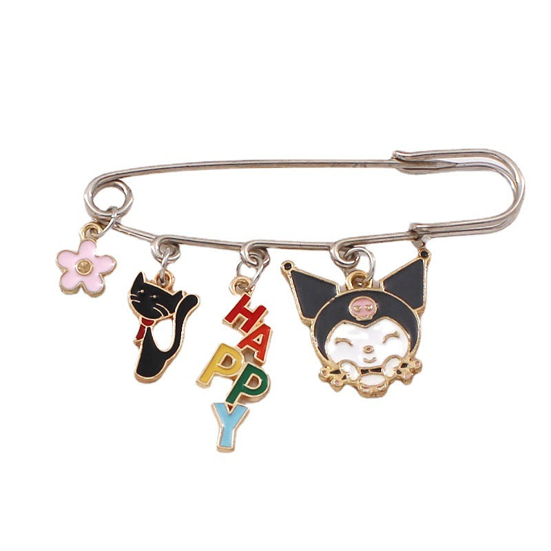 Alloy cartoon animal brooch (Minimo de compra 2) MIC-LiY017