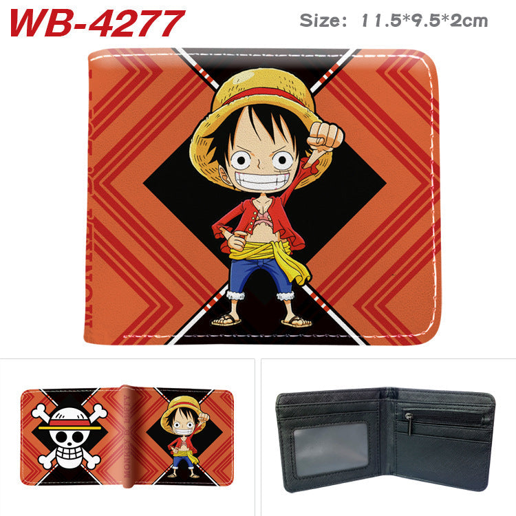 Cartoon pu leather half fold two fold character wallet MIC-ManC004