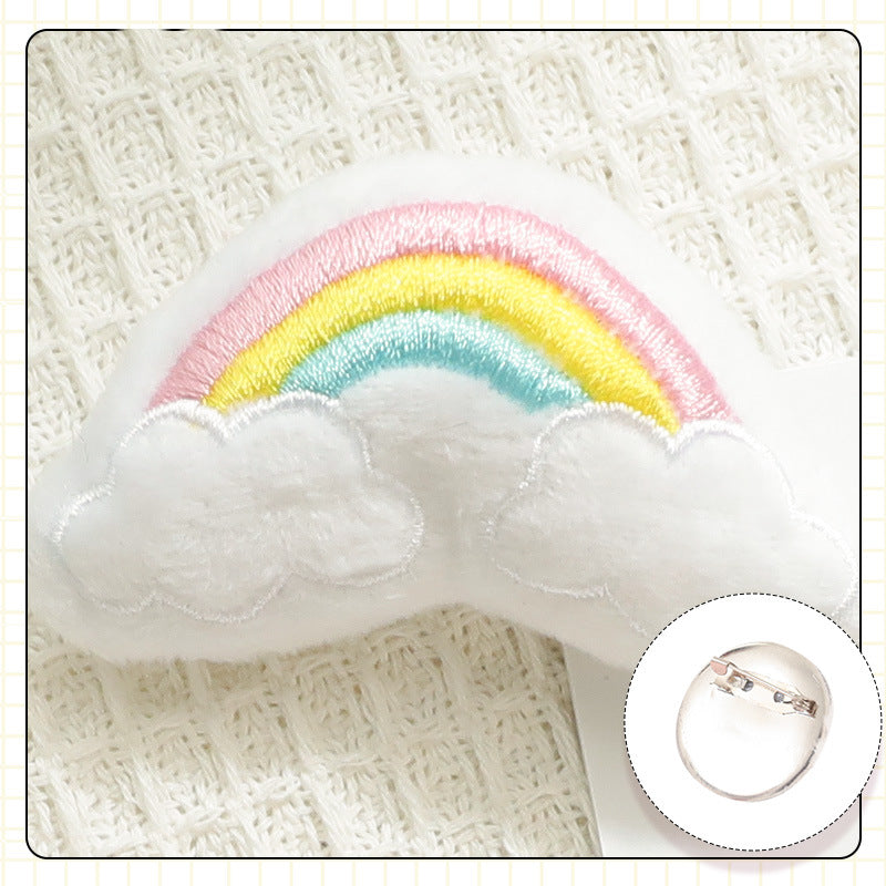 Plush cartoon cute brooch MYA-ZhanY005