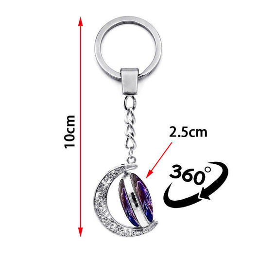 Alloy constellation luminous keychain MYA-HengX006