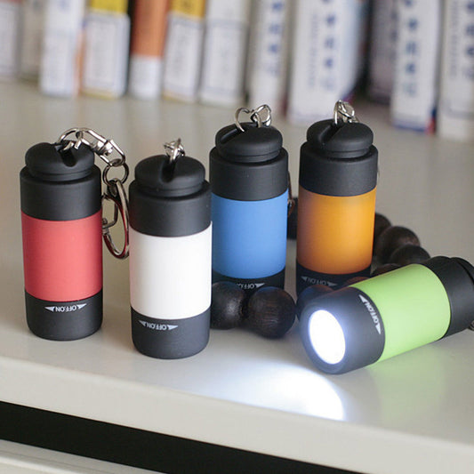 Random USB Charging LED Outdoor Portable Plastic Mini Torch Keychain MOQ≥2 MIC-ShaTuo001