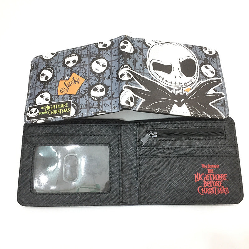 PU Scary Skull Wallet MYA-HaoJ004