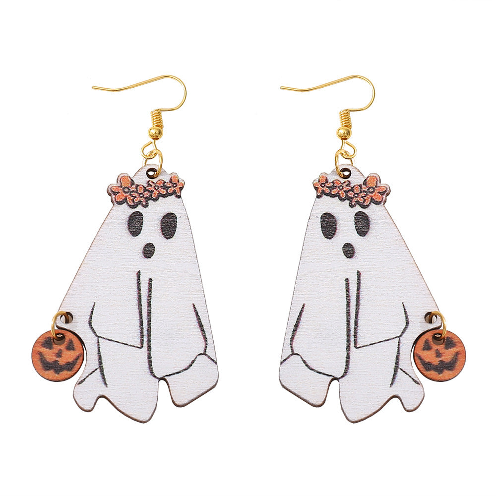 Acrylic New Halloween Collection Earrings (Minimo de Compra 2) MYA-ChuL003