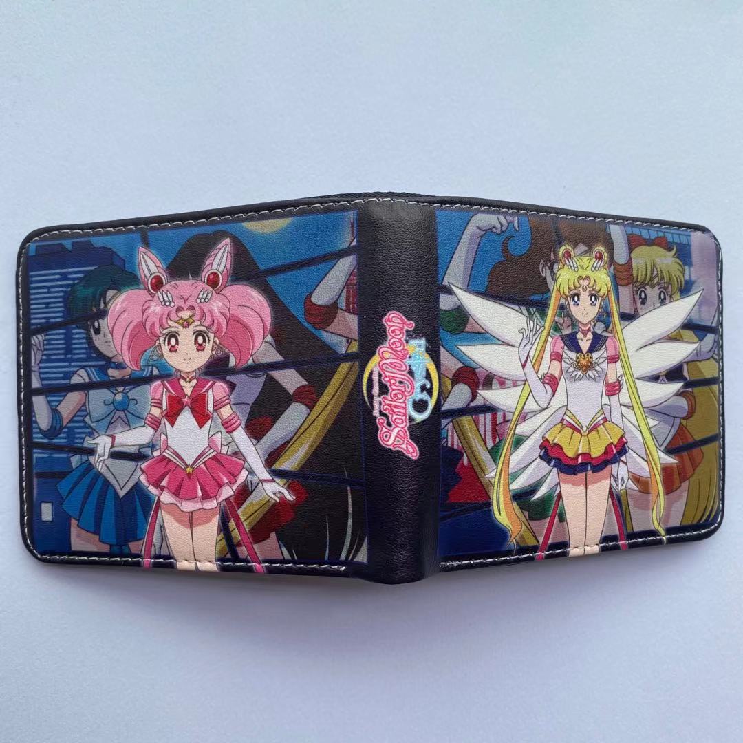 PU cartoon anime short zipper wallet MIC-ChangY008