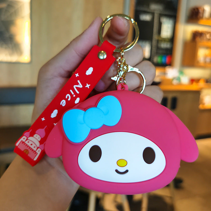 Keychains PVC Hardware Cute Cartoon Animated Coin Purse (S) MIC-YMeng019