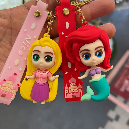 PVC cute animation keychain MIC-MIAOY007