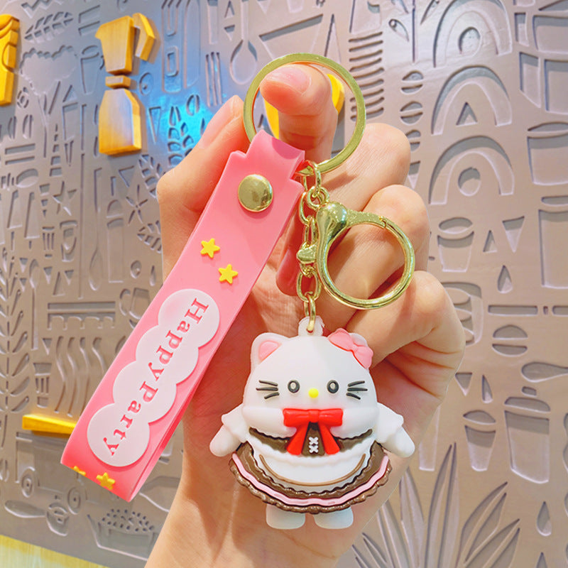 PVC cartoon cute pet cute keychain MIC-YiD045