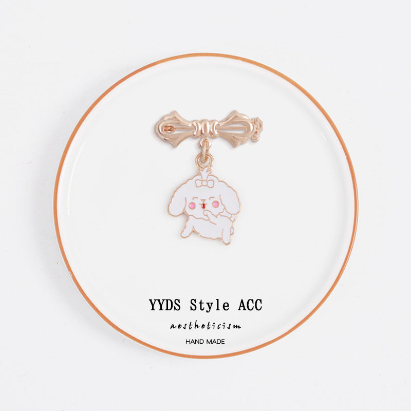 Alloy cartoon animal brooch (Minimo de compra 2) MIC-ShangX002